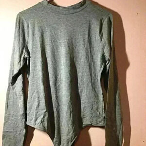 Fashion Nova XL Charcoal Body Suit